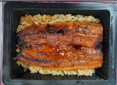 うなぎ弁当（頭）の写真