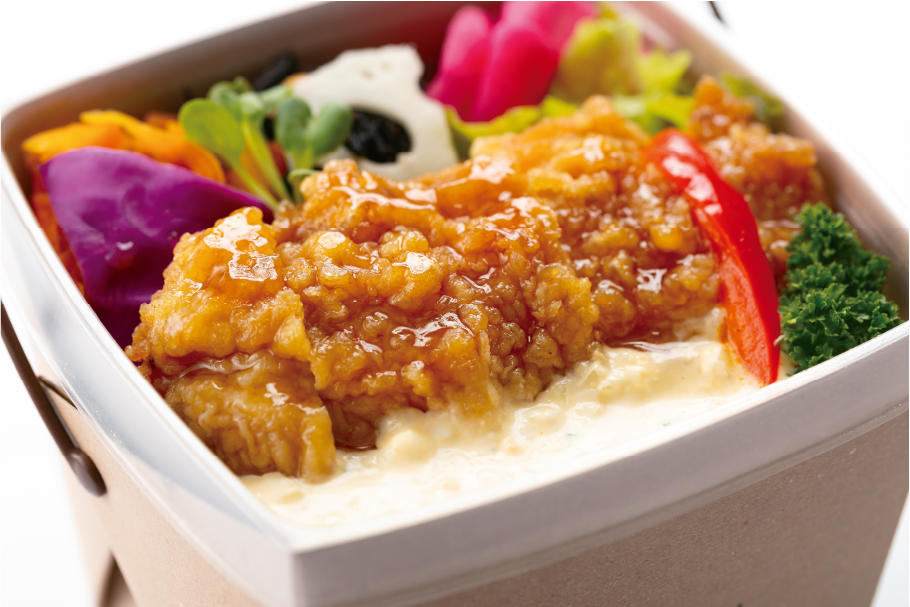 チキン南蛮弁当の写真