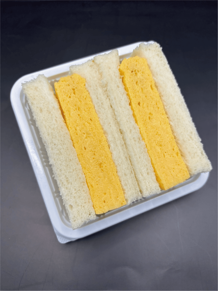 だし巻きたまごサンドの写真