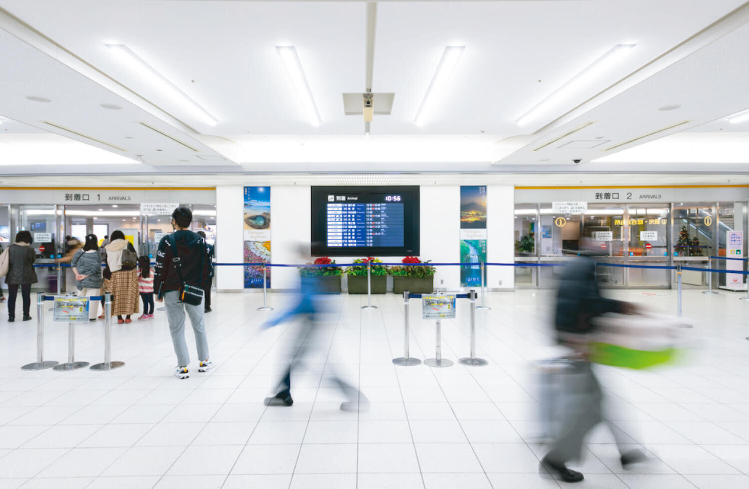 Arrival route　Arrival Lobby