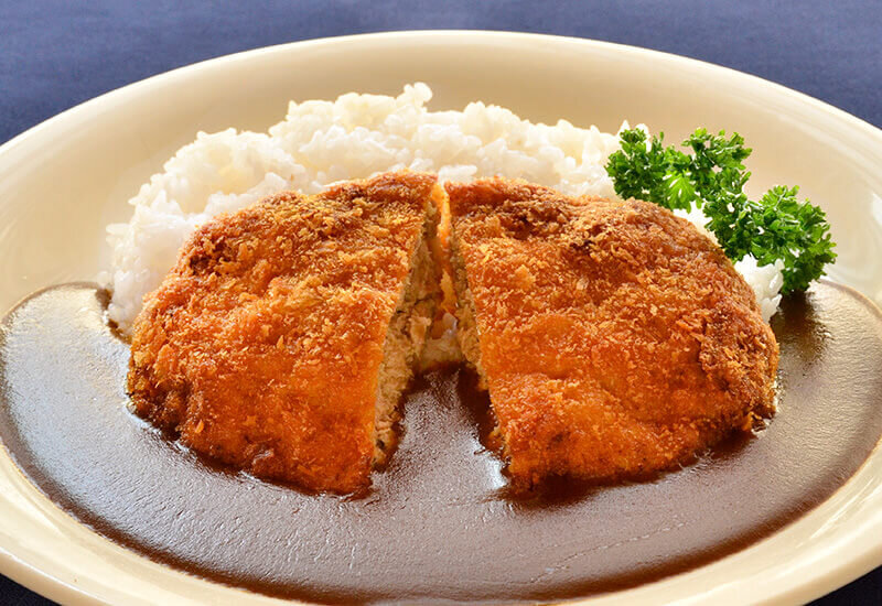黑猪肉排咖喱饭